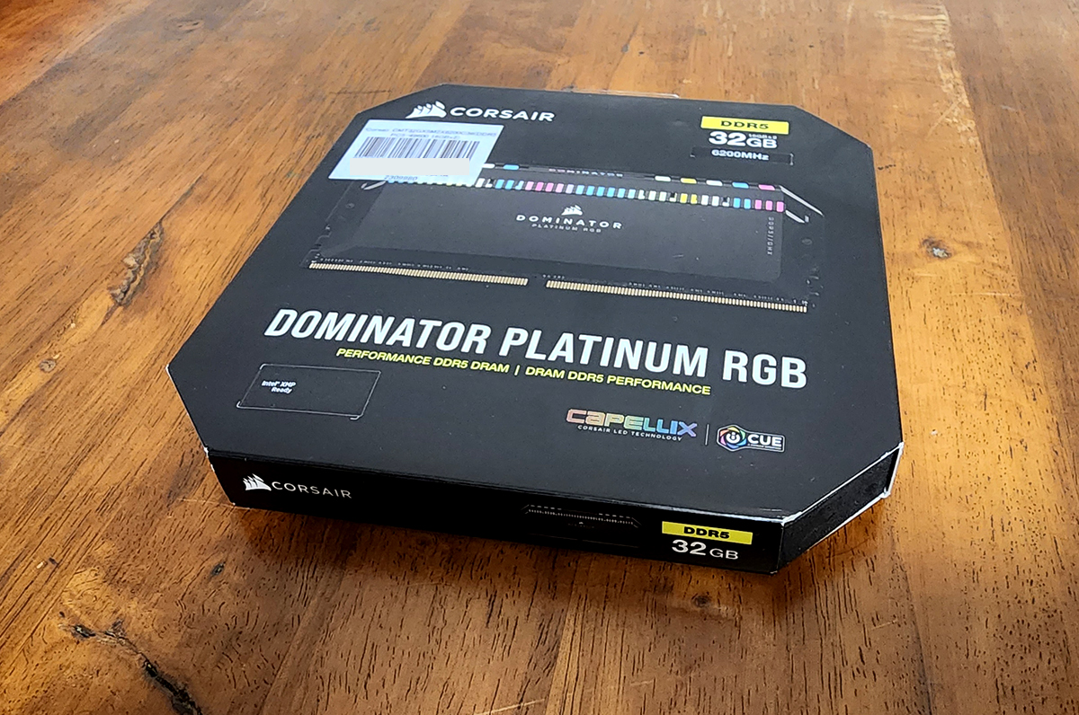 CORSAIR CMT32GX5M2X6200C36 DDR5メモリ買った | 🎮️ YonNabe Games 🎮️