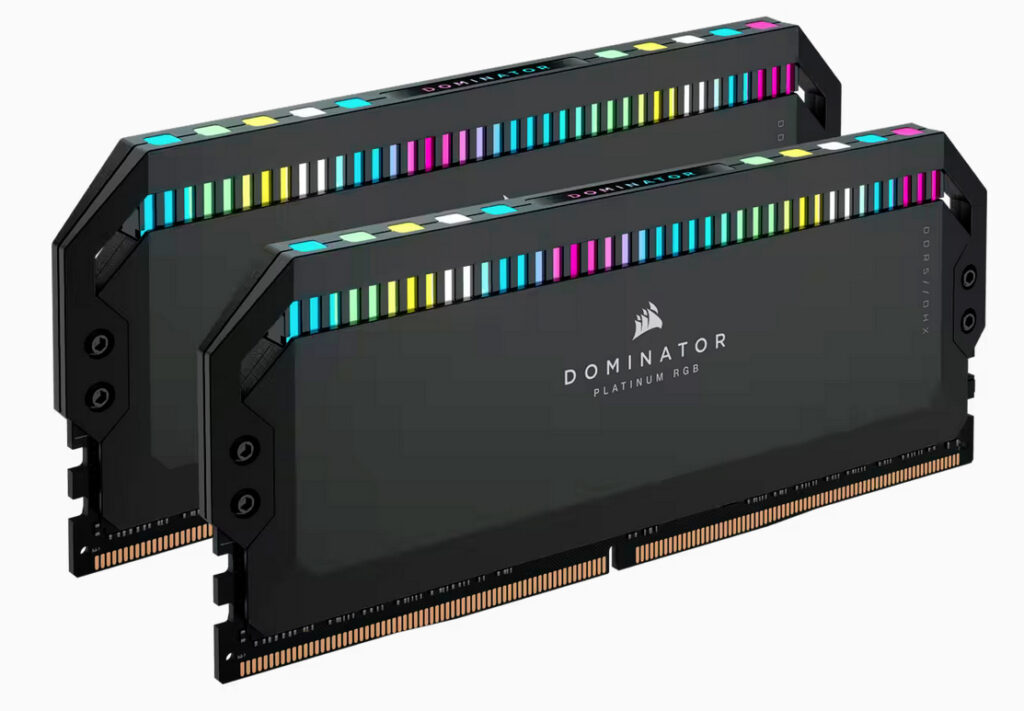 CORSAIR DOMINATORの型番をリストアップする（Intel用 DDR5 ブラック 32GB）