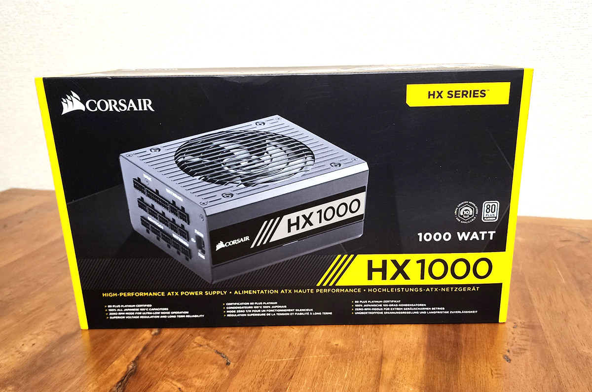 Corsair HX1000 CP-9020139-JP 購入