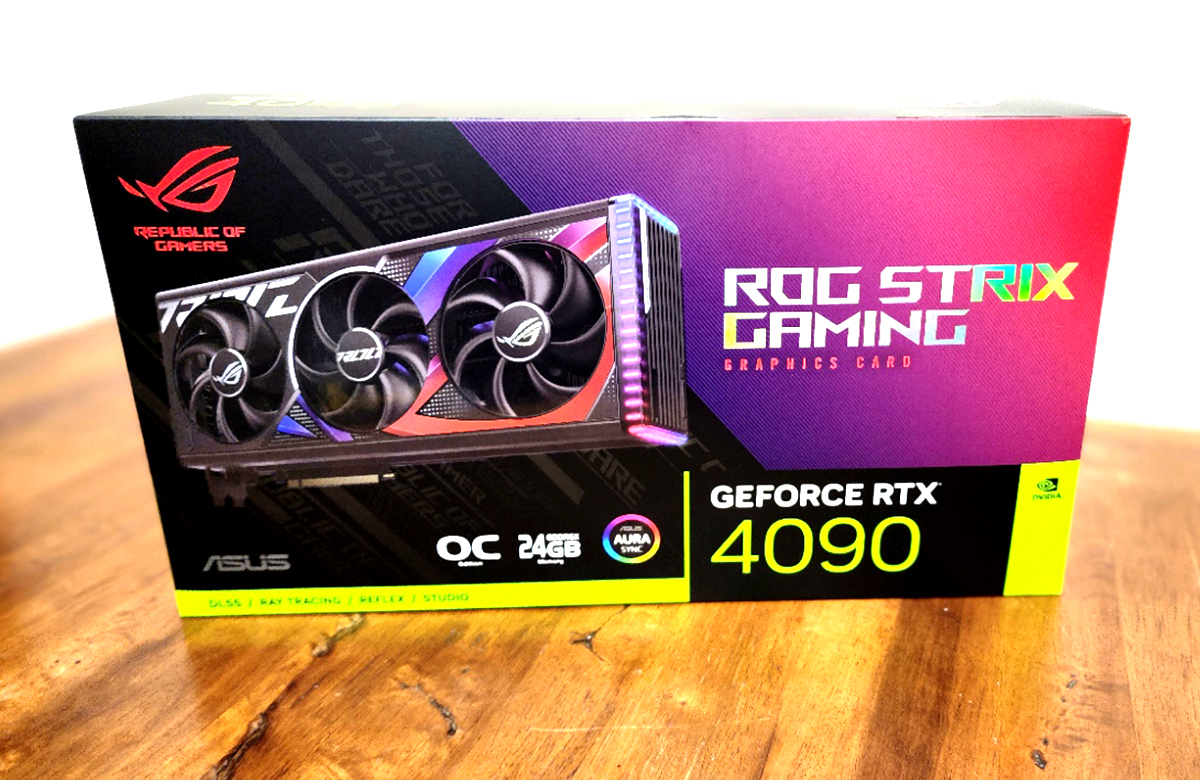 ROG Strix GeForce RTX™ 4090 OC Edition を購入　