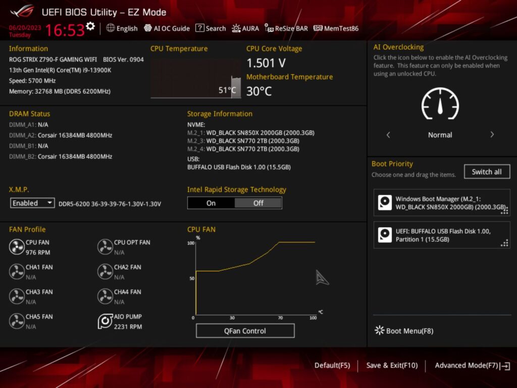 【i9 13900K】6.0GHzオーバークロックに挑戦