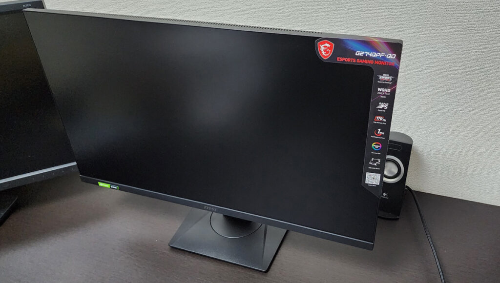 MSI G274QPF-QD 27インチWQHD 量子ドット液晶ディスプレイを購入