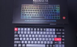 Keychron S1 ロープロファイルキーボードを買ったので弄っていく！