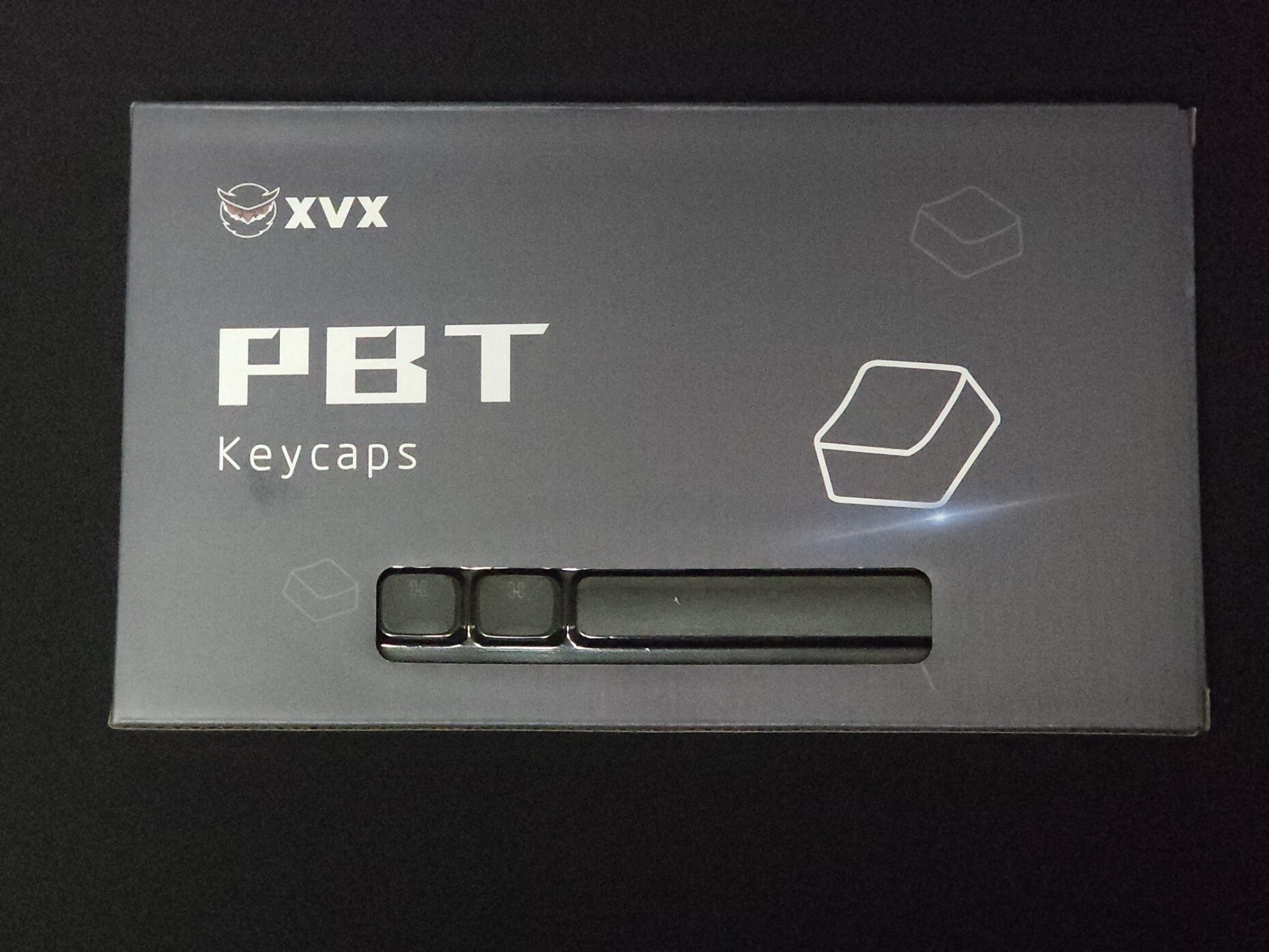 XVXロープロファイル用 PBT製キーキャップ（黒）