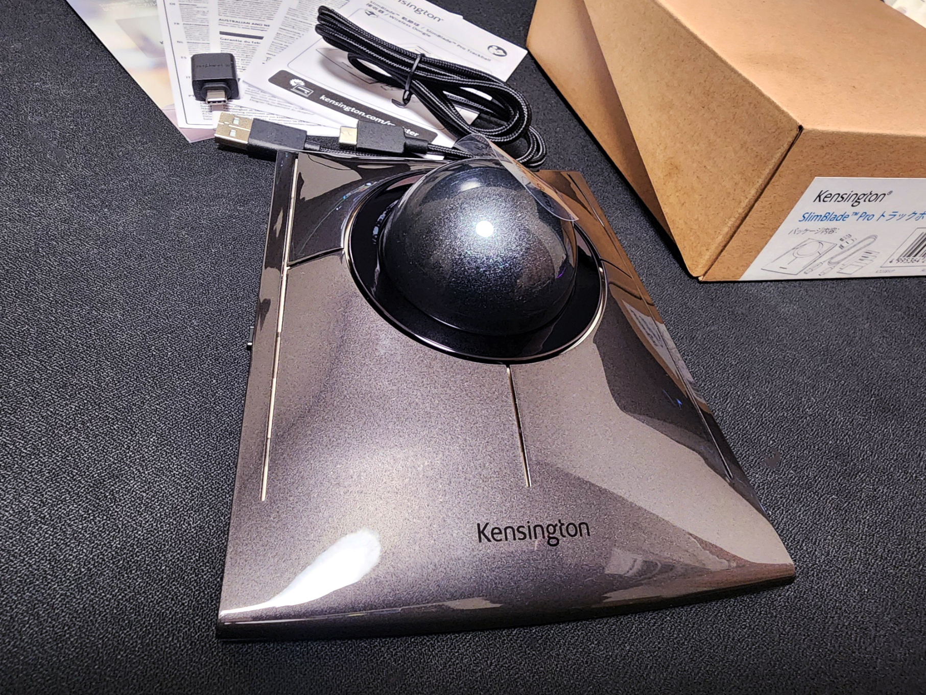 Kensington SlimBlade Pro 初トラックボール