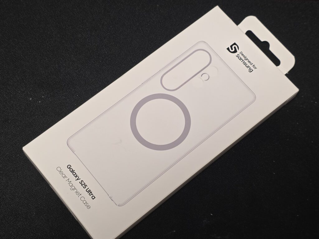 【Galaxy S25 Ultra】純正クリアケース マグネット対応モデルの実力