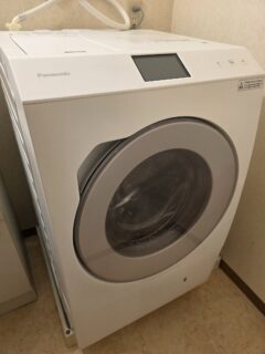 パナソニックドラム式洗濯乾燥機 NA-LX129DR-Wを購入した