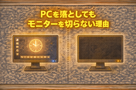 PCをシャットダウンしてもディスプレイを切らない理由｜待機状態のデメリットは？