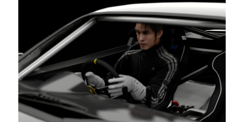 アセットコルサDriver用スキン（ジャージ風スーツ）